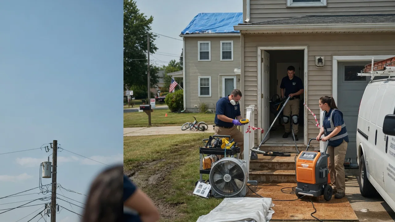 Water Damage Repair in Hanover, WV near me